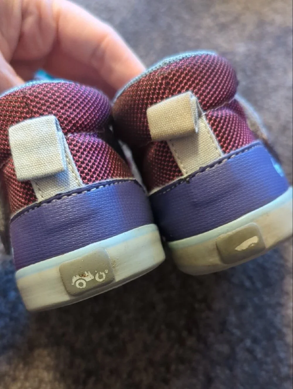 Dean Adapt Kids Purple & Pink See Kai Run Sneakers